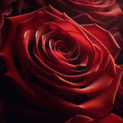 red rose close up