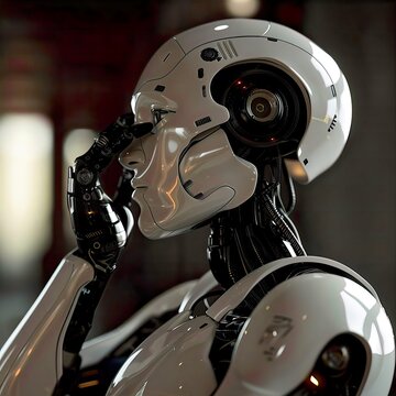 disappointed robot 