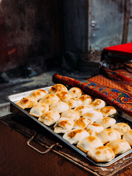 Mutton baked buns