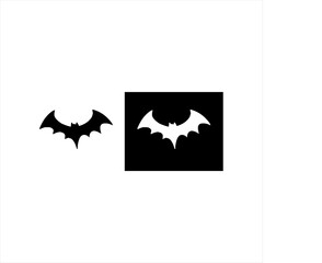  Illustration vector graphic of bat icon
