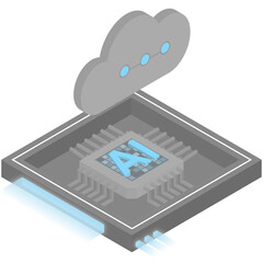 AI Chip Architecture - Grey edition