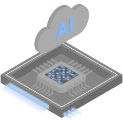 AI Chip Architecture - Grey edition