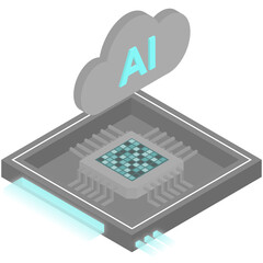 AI Chip Architecture - Grey edition