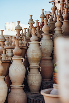 Unfinished Handcrafted Clay Pottery