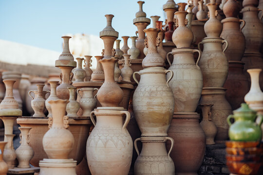 Unfinished Handcrafted Clay Pottery