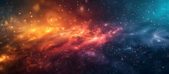 8k Deep Space Cosmic Background with Stars and Nebulae, To provide a visually stunning and highly detailed image of deep space that can be used for a