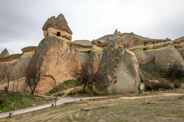 Rock formations in the Pasabag Valley, Turkey