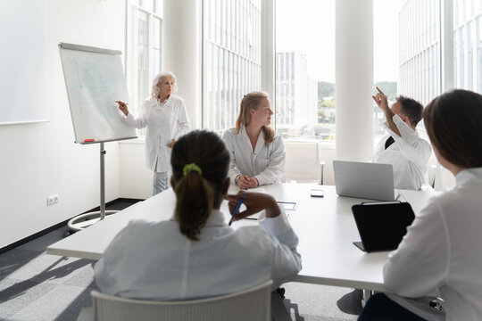 Medical Consultation In Bright Room