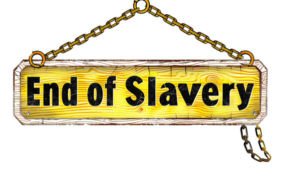 Charming Juneteenth Sign Celebrating the End of Slavery Isolated on Transparent Background PNG.