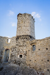 Stary zamek z kamienia