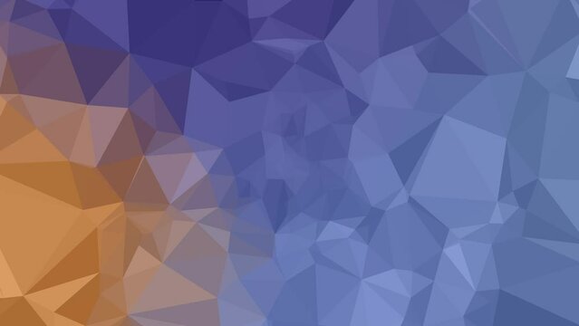 Vibrant Triangular Spirals: Colorful Low Poly Motion Background Evoking Energetic Symphony and Dynamic Dance