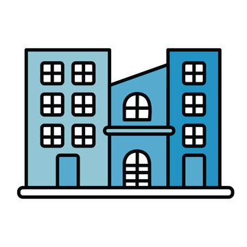 Townhouse clip art preview