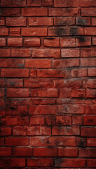 Obraz premium Brick Red background