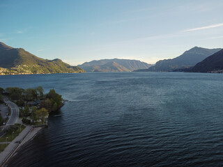 Admire the beauty of nature in the heart of the Alps in Italy and the roads 