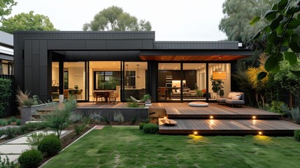 Renovation of Modern Home Extension in Melbourne