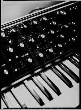 Analog Synth Close-Up