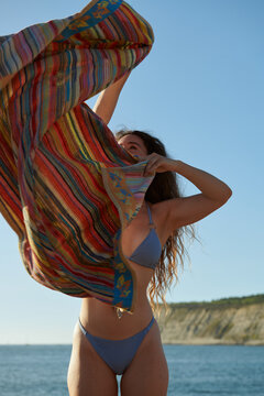 Woman at the beach