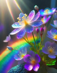 Fototapeta na wymiar colorful flower background