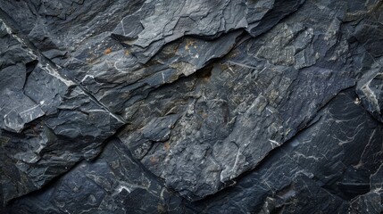 Dark grey slate texture for natural and rustic background designs