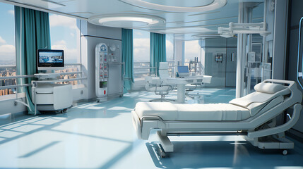 Interior room of hospital
