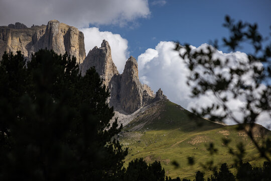 Sella Group on the Italian Dolomites