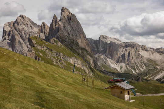 Iconic mountain views of the Italian Dolomiti