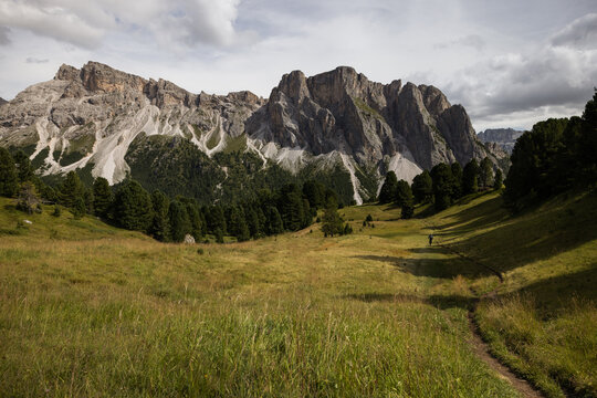 Iconic mountain views of the Italian Dolomiti