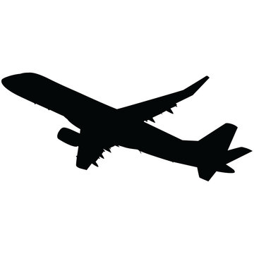 recommend clip art: silhouette of airplane