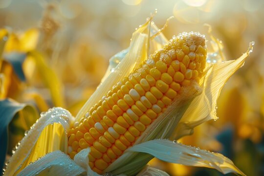 a corn on the cob