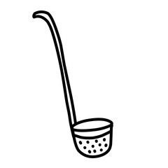 Kitchen Tools Vector Line