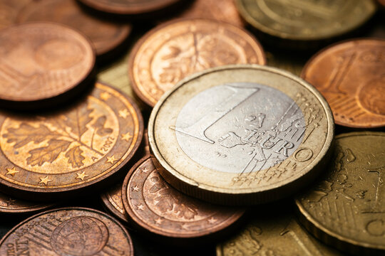 Euro coins