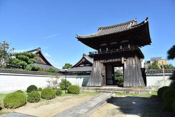 万寿寺　鐘楼門　京都市東山区