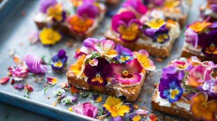 Sweet sandwiches. Generative AI