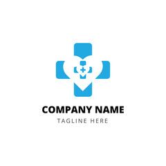 Obraz premium medical logo icon design template elements