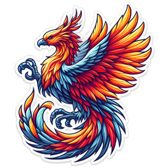 Majestic Phoenix sticker