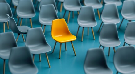 Stand Out Chair: The Unique Element in a Uniform World