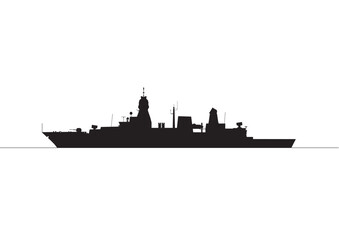 Sachsen-Class-Silhouette.eps © jumbojet