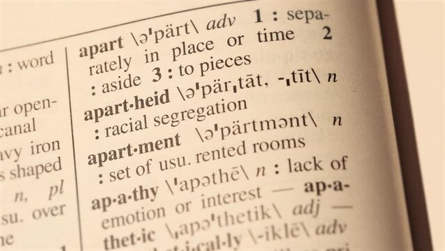 12 apartheid word definition page text letters on dictionary