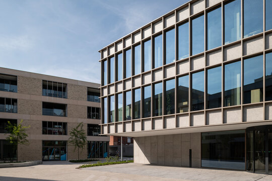 windows of office building