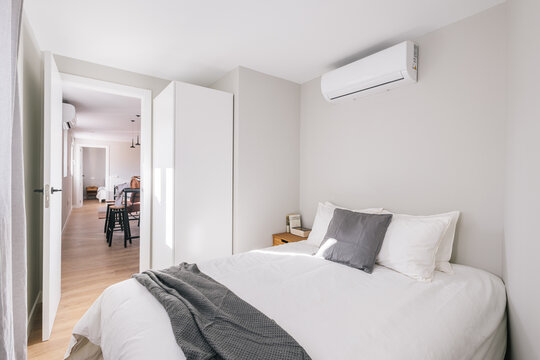 Bright and comfortable bedroom 