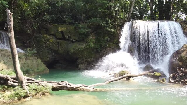 xiapas, palenque, mexico, chiapas, oaxaca, mexican, waterfall