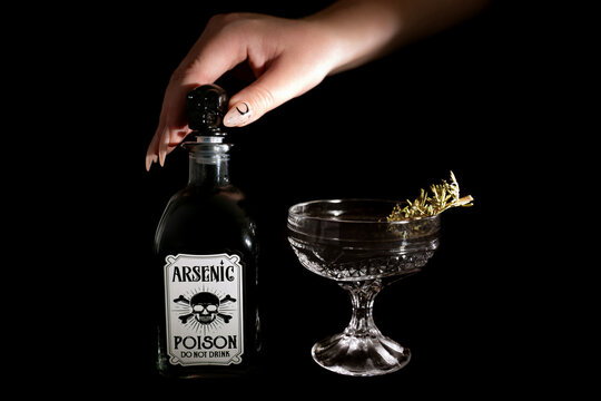 Halloween Cocktail with Arsenic 