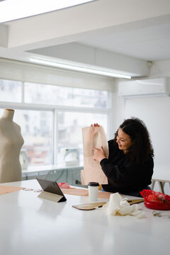 Designer Creating Patterns