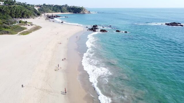 Puerto escondido, mexico, oaxaca, playa, vieja, viejos, puerto, muelle, port, boat