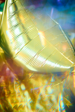 Vibrant image of mylar helium balloon