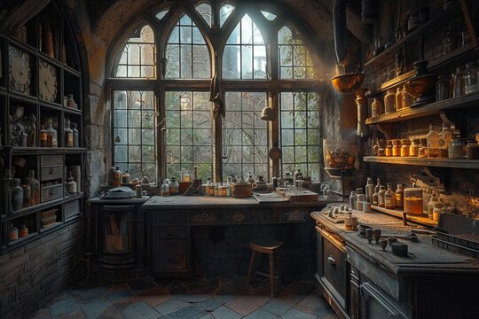 Ancient Alchemy: A Glimpse into a Palace Laboratory