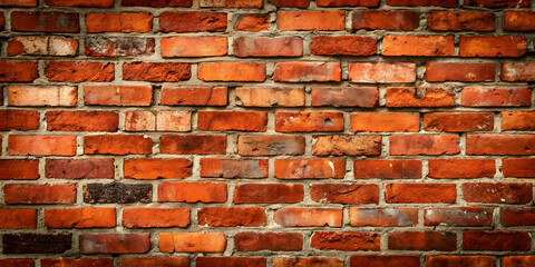 Rustic Red Brick Wall Backdrop