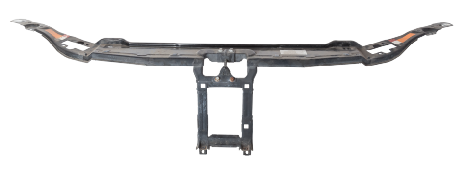 stiffener reinforcement for the front panel of the car black body spare part of the strengthener of bumper. Equipment for sale or installation in auto service or garage. Car parts catalog.