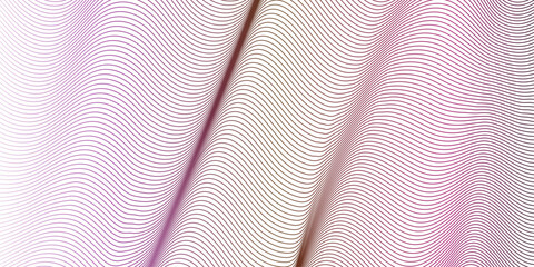 Abstract line, curve & wave geometric pattern. Art, style, background & graphic. Modern glowing wavy lines with technology connection concept. Abstract futuristic lines mesh background. 
