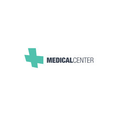 Fototapeta premium medical logo. concept style vector design